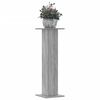 vidaXL Supports pour plantes 2 pcs sonoma gris bois d'ing&eacute;nierie
