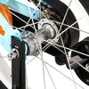 vidaXL Vélo pour enfants 12 pouces Noir et bleu