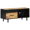 vidaXL Meuble TV 90x30x40 cm Bois de manguier brut