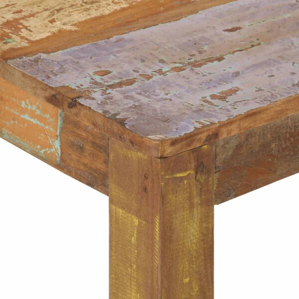 vidaXL Table basse 60x60x35 cm Bois de r&eacute;cup&eacute;ration massif