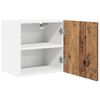 vidaXL Armoire suspendue 2 pcs Bois ancien et Blanc 40 x 31 x 40 cm