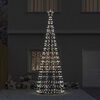 vidaXL Arbre de No&euml;l LED avec 800 LED Multicolore 400 cm Fer
