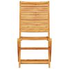 vidaXL Ensemble bistro pliant 3 pcs Marron Bois d'Acacia Massif