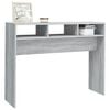 vidaXL Table console Sonoma gris 105x30x80 cm Bois d'ing&eacute;nierie