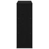 vidaXL &Eacute;tag&egrave;re &agrave; livres Ch&ecirc;ne noir 100 x 33 x 94,5 cm