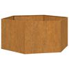 vidaXL Jardini&egrave;re Rouill&eacute; 90x90x45 cm Acier corten