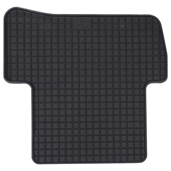 vidaXL Tapis de voiture 4 pcs Noir Caoutchouc