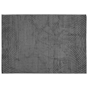vidaXL Tapis d'int&eacute;rieur et d'ext&eacute;rieur PALMERAS Anthracite Polyester