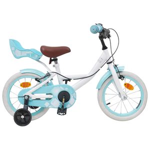 vidaXL V&eacute;lo pour Enfants 12 Pouces pour les enfants de 2 &agrave; 4 ans Blanc