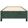 vidaXL Cadre de lit sans matelas vert foncé 80x200 cm velours