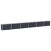 vidaXL Jardin sur&eacute;lev&eacute; Anthracite 600 x 40 x 55 cm