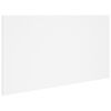vidaXL T&ecirc;te de lit Blanc 160x1,5x80 cm Bois d'ing&eacute;nierie