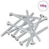 vidaXL Vis 1000 pc Argent&eacute; M6 x 100 mm Acier