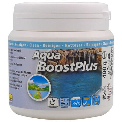 Ubbink Nettoyeur d'eau d'étang Aqua Boost Plus 400 g pour 6500L