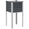 vidaXL Jardini&egrave;re de jardin Anthracite 45x45x88 cm Acier