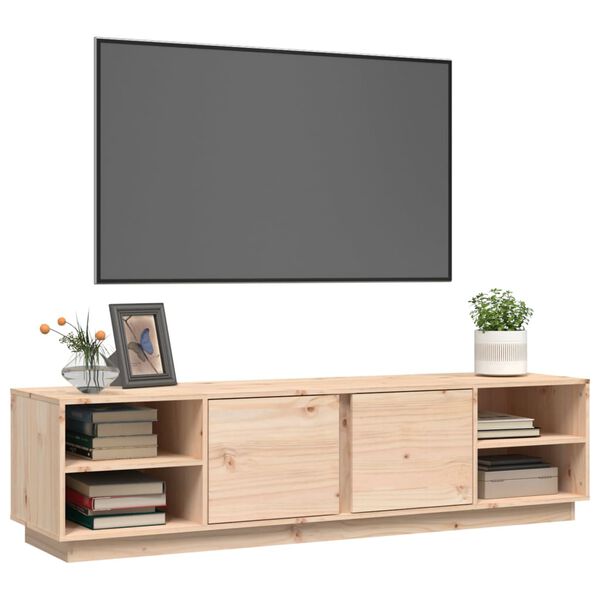 vidaXL Meuble TV 156x40x40 cm Bois de pin massif