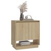 vidaXL Buffet Chêne sonoma 70x41x75 cm Bois d'ingénierie