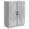 vidaXL Buffet Sonoma gris 66 x 34,5 x 87 cm Bois d'ing&eacute;nierie