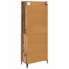 vidaXL Haut Armoire Bois Ancien 69,5 x 34 x 180 cm Bois d'ing&eacute;nierie