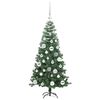 vidaXL Sapin de No&euml;l avec 150 LED avec support Vert 120 cm PVC