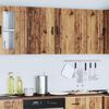 vidaXL Armoires murales de cuisine 2 pcs Porto vieux bois