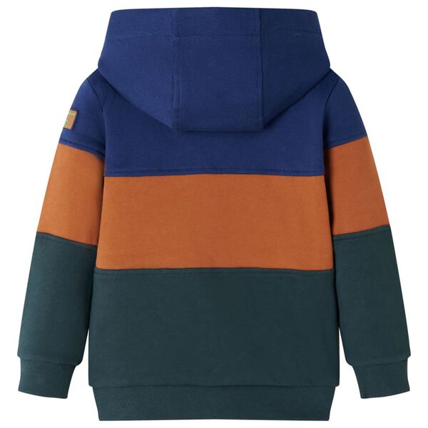 Sweat-shirt &agrave; capuche et fermeture &eacute;clair pour enfants 92