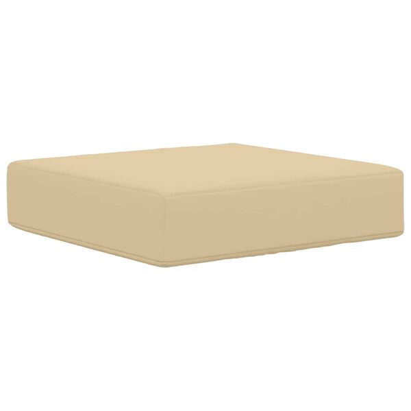 vidaXL Coussin de Si&egrave;ge d'Ext&eacute;rieur Beige 40 x 40 x 8 cm