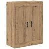 vidaXL Haut Armoire 2 pcs Ch&ecirc;ne artisanal Bois d'ing&eacute;nierie