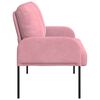 vidaXL Canap&eacute;s avec coussin 110cm Rose Contreplaqu&eacute;