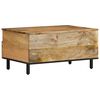 vidaXL Table basse 80x54x40 cm bois de manguier massif