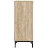 vidaXL Buffet Ch&ecirc;ne Sonoma 69,5 x 33 x 82 cm Bois d'ing&eacute;nierie
