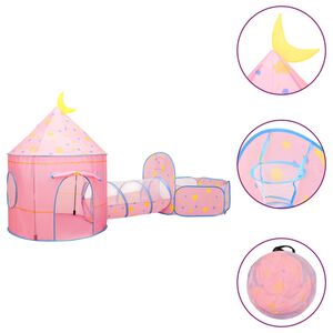 vidaXL Tente de jeu pour enfants Rose 301x120x128 cm