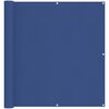 vidaXL &Eacute;cran de balcon Bleu 110 x 800 cm Tissu Oxford
