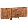 vidaXL Buffet Finition Acacia Brun Bois de mangue massif