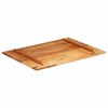 vidaXL Dessus de table bois massif d'acacia 15-16 mm 60x80 cm