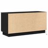 vidaXL Meuble TV Ch&ecirc;ne noir 100 x 38 x 49 cm Bois d'ing&eacute;nierie