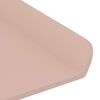 vidaXL &Eacute;tag&egrave;re flottante 4 pcs Rose 100 x 9 x 2,5 cm Acier