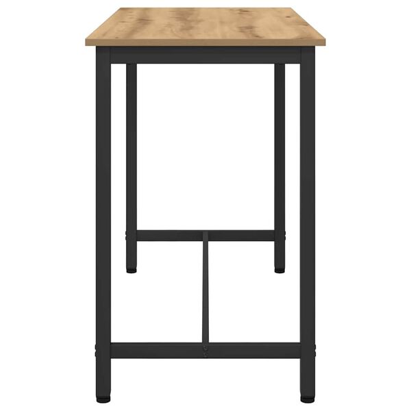 vidaXL table Ch&ecirc;ne artisanal 100 x 50 x 76,5 cm