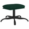 vidaXL Repose-pied Vert fonc&eacute; 60x60x36 cm Velours