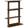 vidaXL &Eacute;tag&egrave;re Murale Ch&ecirc;ne fum&eacute; 100 x 20 x 126 cm