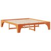 vidaXL Cadre de lit Marron 180 x 200 cm Pin massif