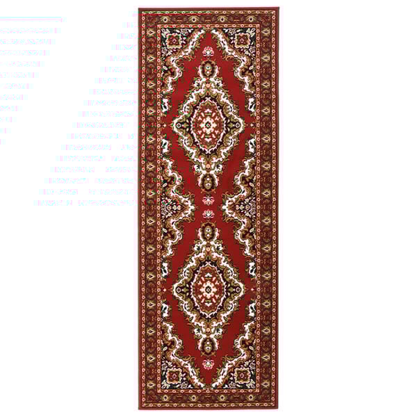 vidaXL Tapis BCF Rouge oriental 100x300 cm