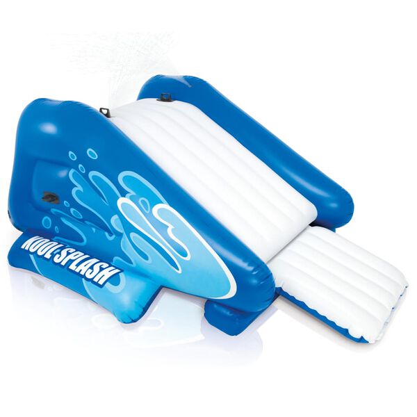 Intex Toboggan aquatique gonflable Kool Splash Bleu