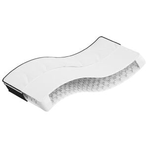 vidaXL Matelas &agrave; ressorts Bonnell Moyen 80 x 200 cm Blanc