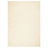 vidaXL Tapis HUARTE &agrave; poils courts doux et lavable cr&egrave;me 240x340 cm