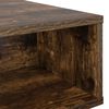 vidaXL Table basse Ch&ecirc;ne fum&eacute; 105 x 50 x 32,5 cm Bois d'ing&eacute;nierie