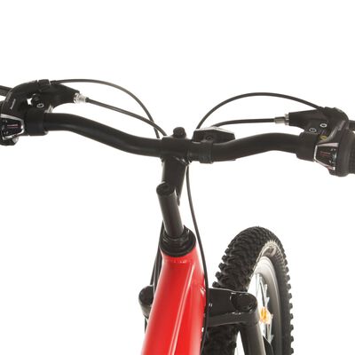 vidaXL Vélo de montagne 21 vitesses Roues 29 pouces Cadre 48 cm Rouge