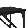 vidaXL Table console Ch&ecirc;ne noir 180 x 30 x 75 cm Bois d'ing&eacute;nierie