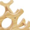 vidaXL Casier à vin pour 6 bouteilles 35x18x25,5 cm bambou