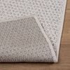 vidaXL Tapis de surface HUARTE Cr&egrave;me 200 x 80 cm Polyester